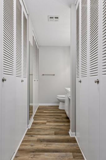 Second bathroom for convenient private use.