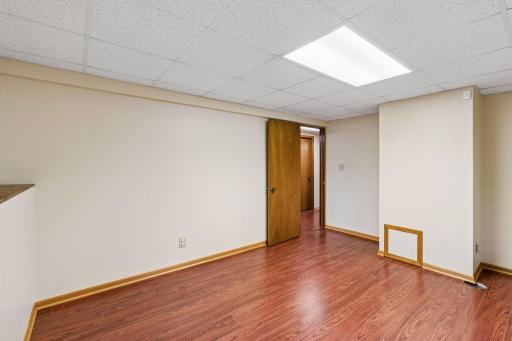 Downstairs bedroom with separate access to garage (without furniture)