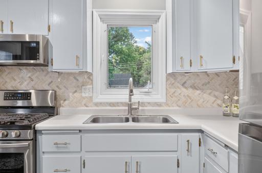 Dishes are way more fun when there's a window to look out