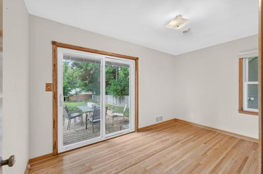 Another view of the 2nd main level bedroom.
