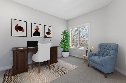 Main Floor Bedroom 1/Office (Virtually Staged)