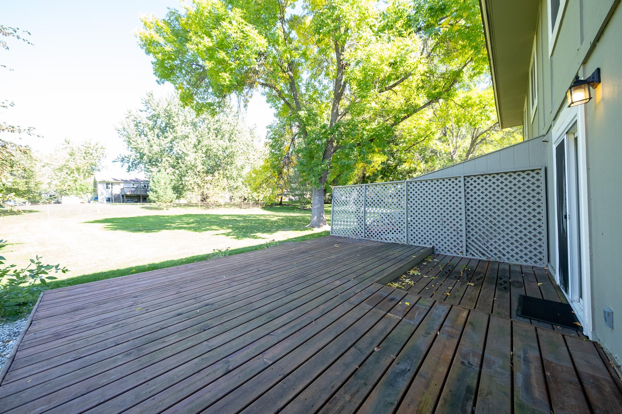 Back Deck