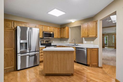 Lovely kitchen with desirable center island
