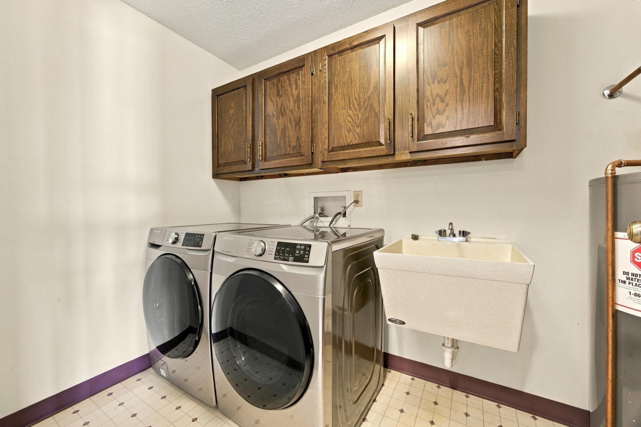 In unit laundry room