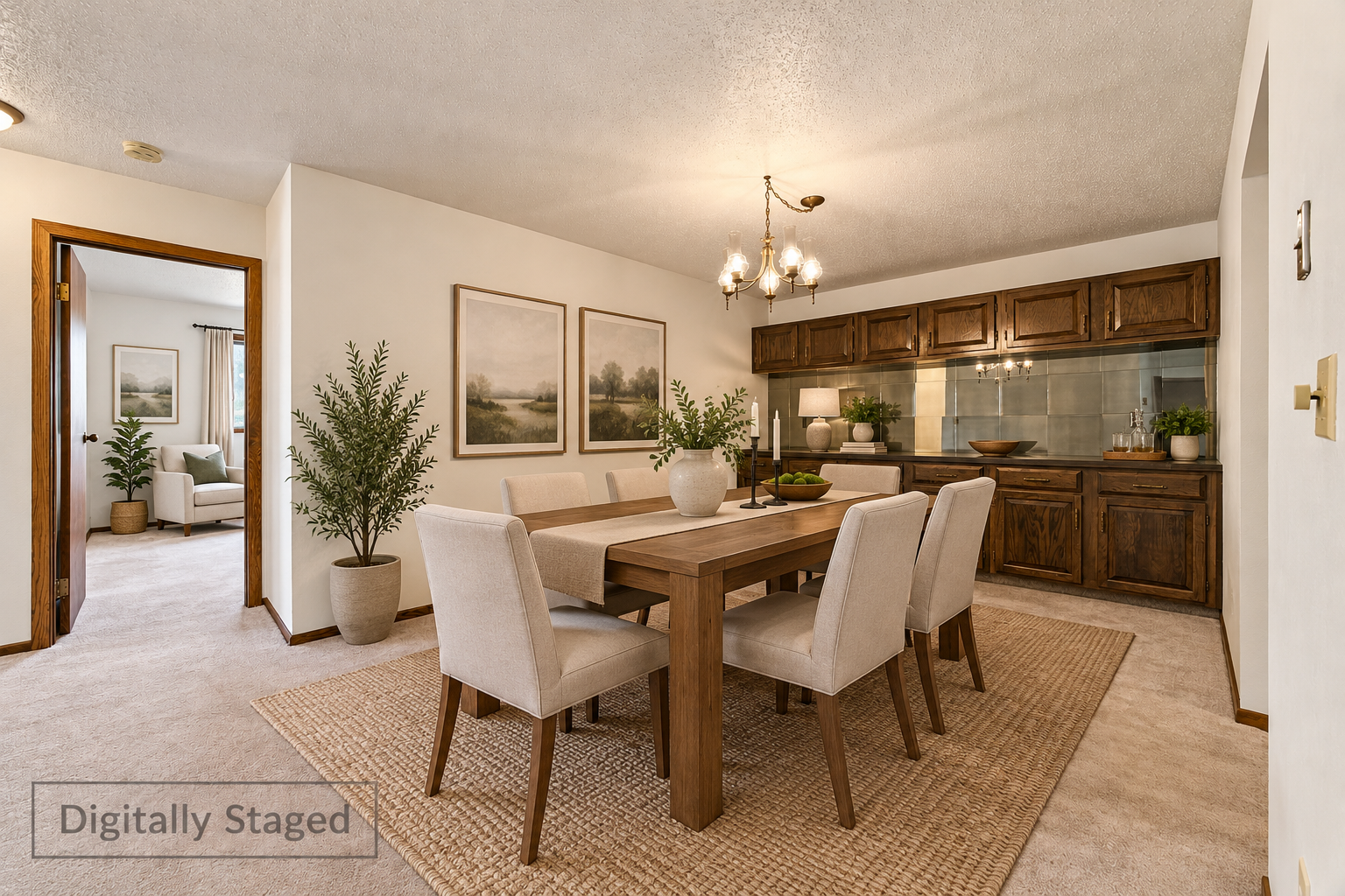Warm Dining Room