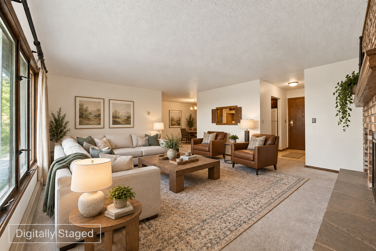 Warm Living Room
