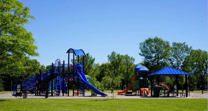 Rice Marsh play lot and walking trails
