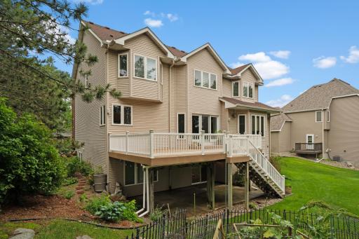 Lots of Architectural detail to floor plan. Several bay windows and bump outs, truly a custom home.