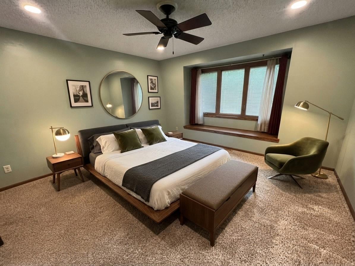 Main floor primary bedroom
