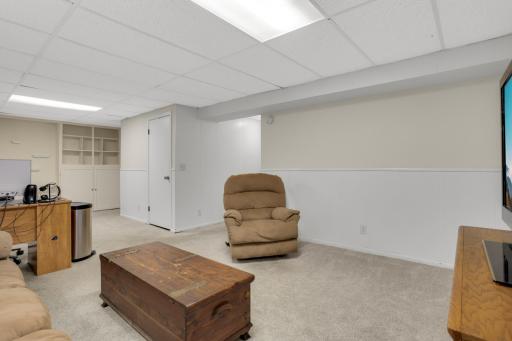 The wainscotting adds character