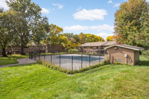 For summer fun there is a community pool