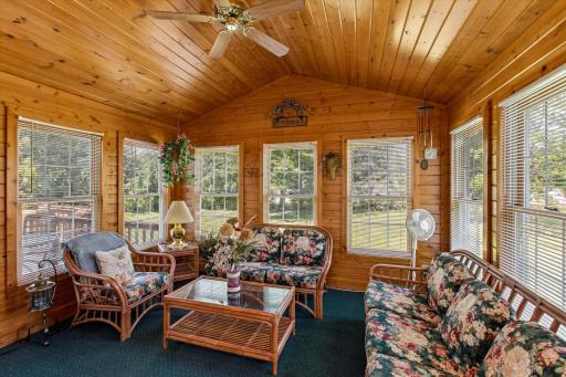 Fabulous Notty Pine Finished 3 Season Retreat