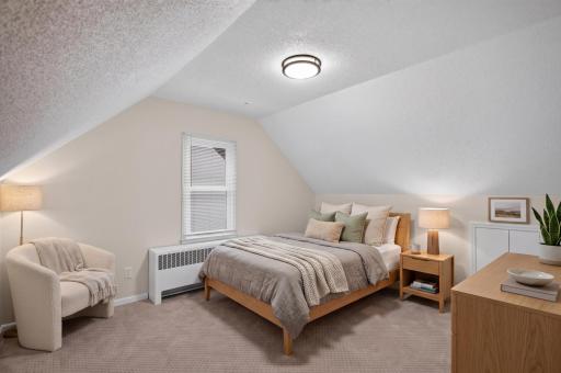 Upper level: bedroom 4 (virtually staged)