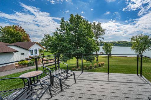 Primary Deck offers Great Place for Morning Coffee