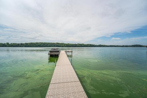 Walk out to your Boat or Fish from the Dock