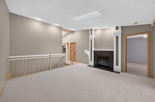 There is a great flow throughout the home.