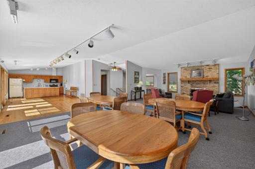 Another view of the upper level clubhouse.
