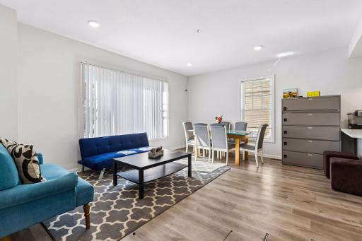 Unit A Living room - open concept main level