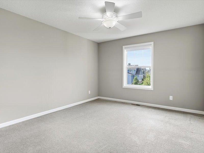 Bedroom 2 is very generous in size