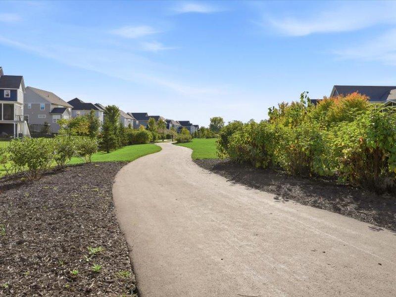 Enjoy a walk right out your back door