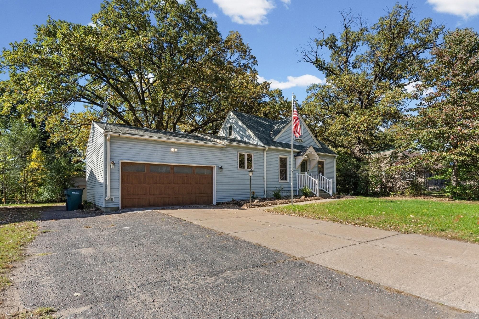 Large driveway