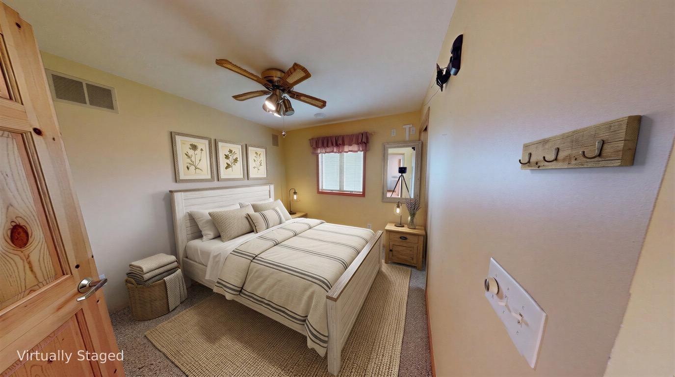 Virtually Staged - Main Floor Bedroom