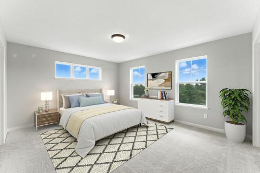 Owners Retreat. Photo of previous model home, options and color selections may vary.