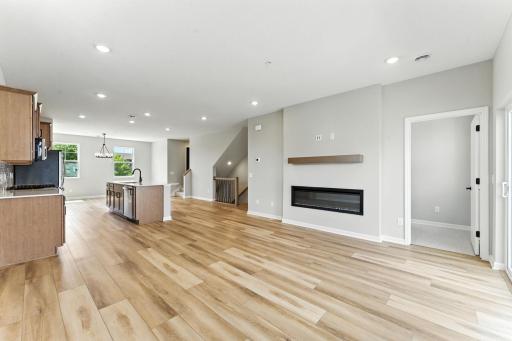 Open Space for Family Gathering and Entertaining Area. Photo of previous model home, options and color selections may vary.