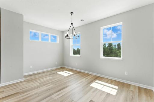 Capri Dining Room. Photo of previous model home, options and color selections may vary.