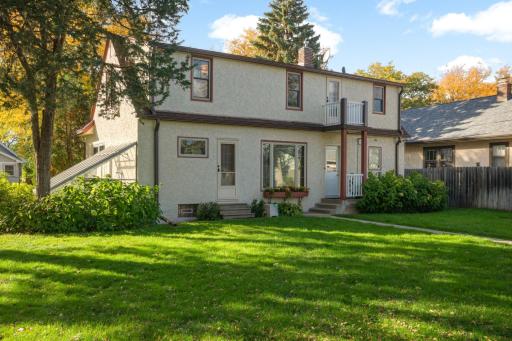Flat, beautiful backyard waiting for your ideas or a game of tag!