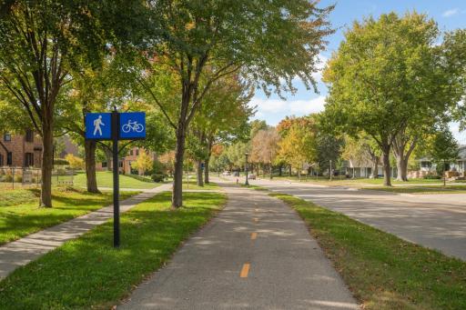 The Grand Round was originally envisioned by the architect H. W.S. Cleveland in the 1800's. This multi use trail connects far beyond St Paul, it also connects to the Gateway Trail which goes to Stillwater. Time to explore!