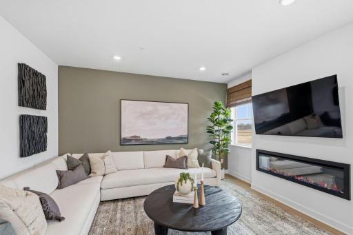 Customize the Great Room in a multitude of ways to suit a variety of needs