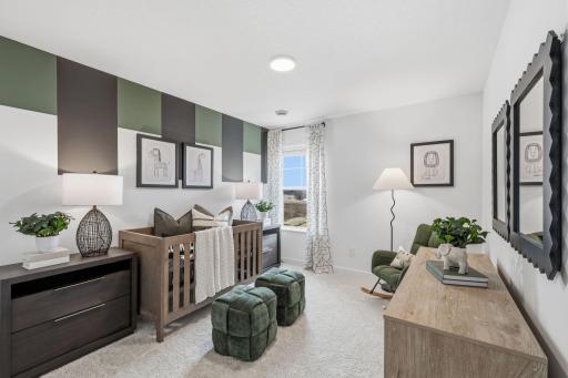 The flexible nature of the secondary bedrooms makes it effortless to reflect a residentâs evolving needs and personal style.