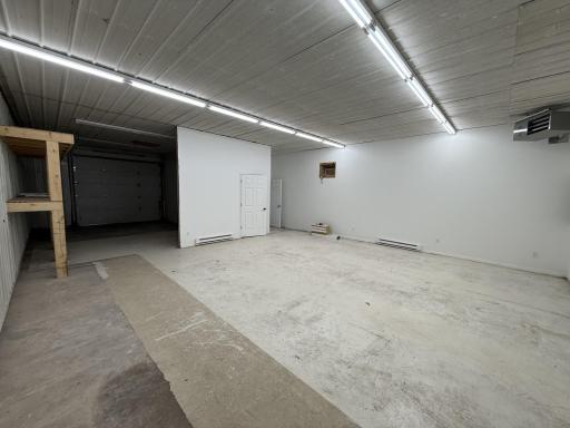 Pole Shed Interior - Insulated and Heated