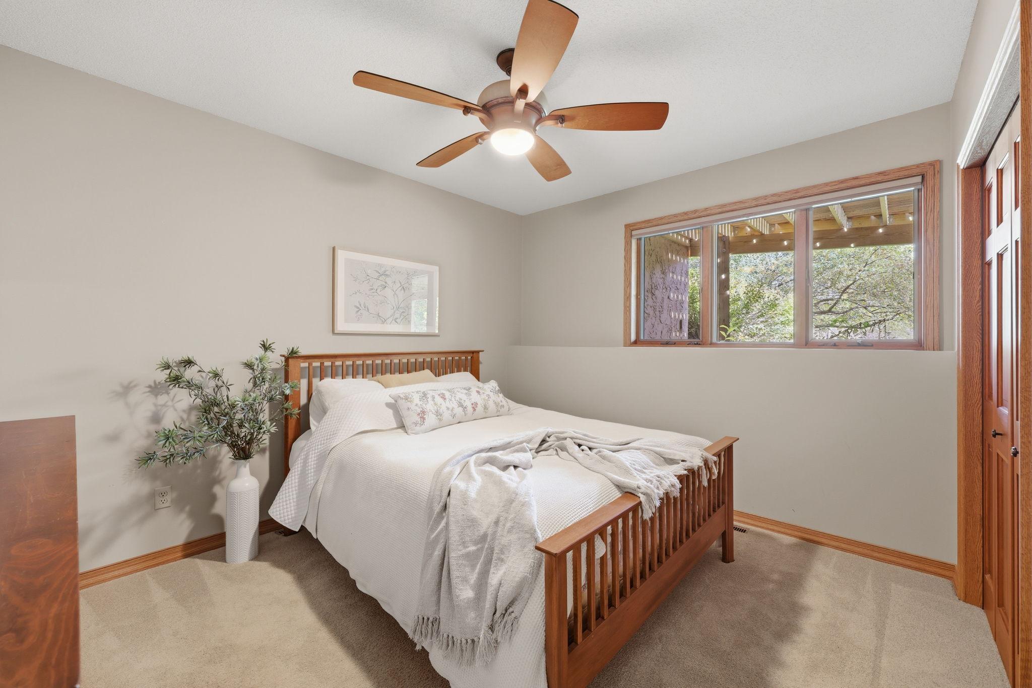 Lower level bedroom