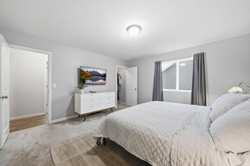 Relaxing Primary Retreat with Walk-In Closet