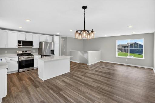 Photo taken of another home with similar plan and finishes.