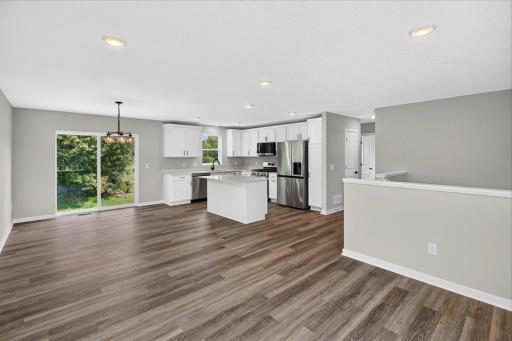 Photo taken of another home with similar plan and finishes.