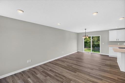 Photo taken of another home with similar plan and finishes.