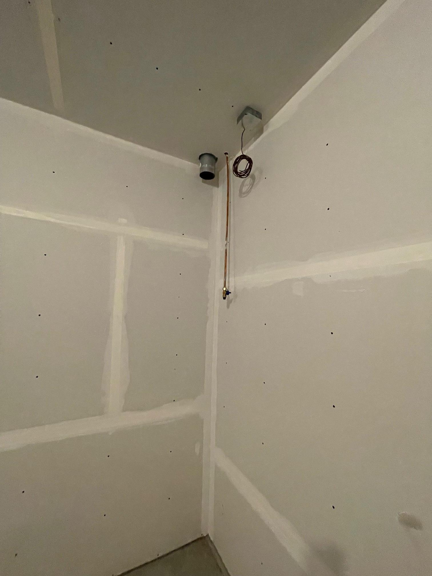 Rough-In for Future Garage Heater! Photo of Similar Home