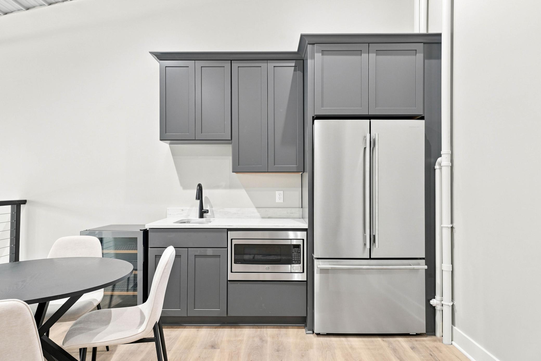 Featuring a kitchenette for convenience and ease.