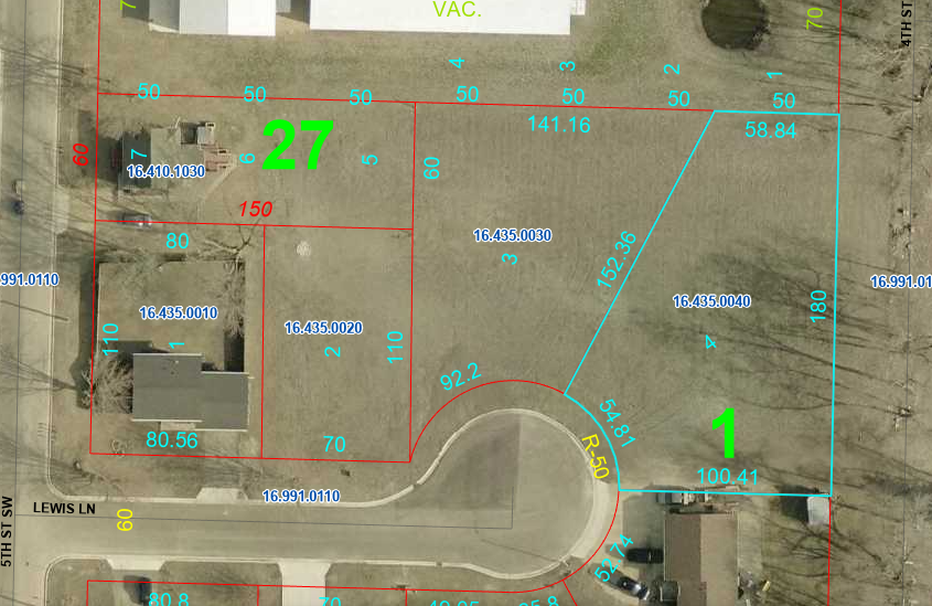 Property photo for XXX Lewis Lane, Elysian, MN 56028