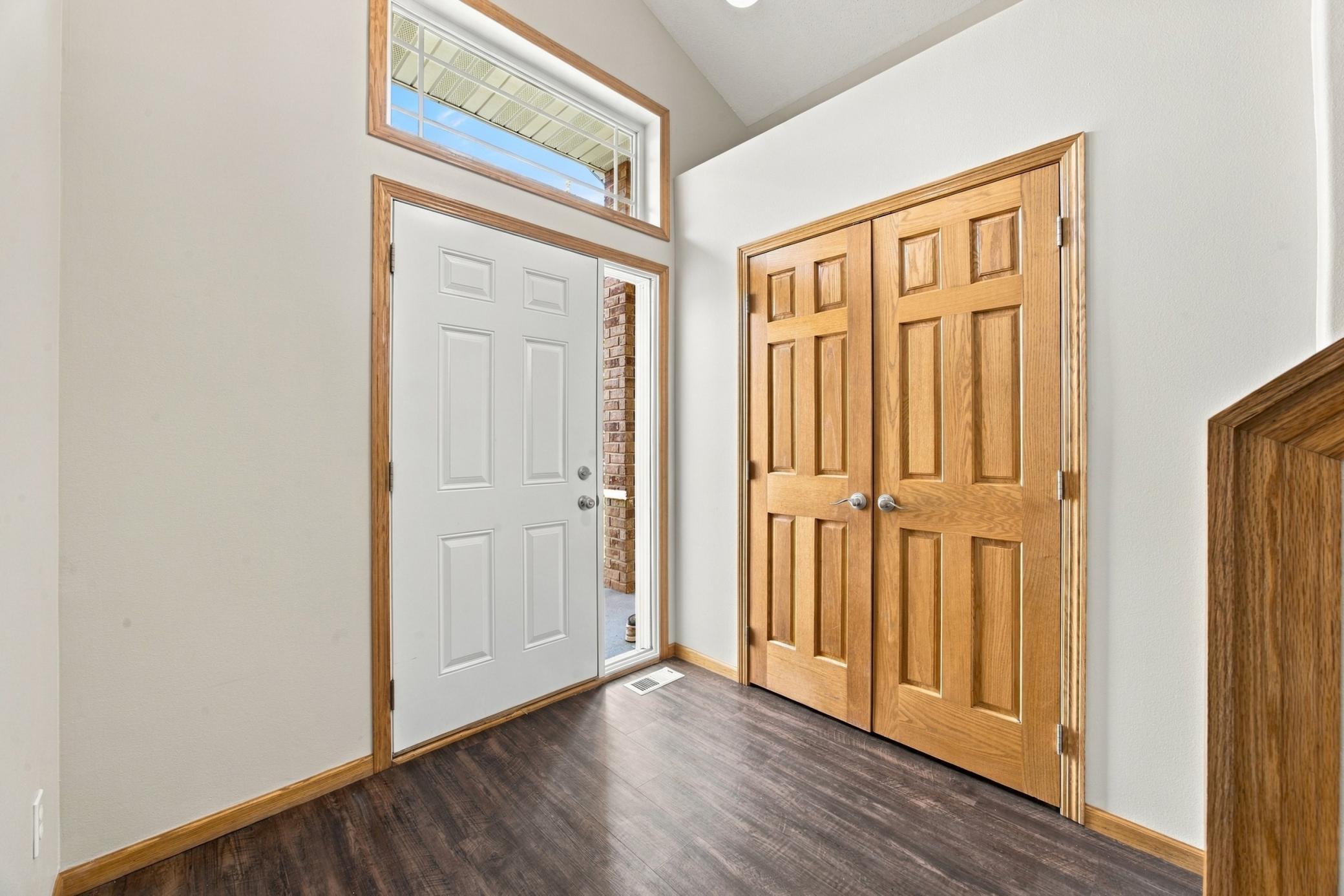 HUGE entry closet