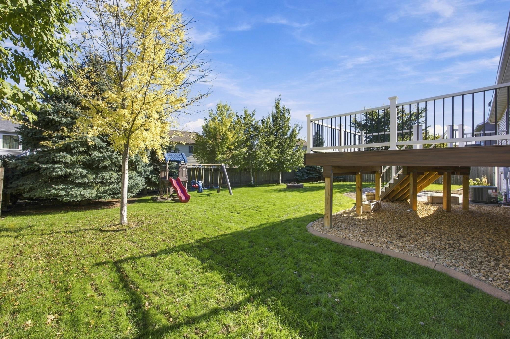 HUGE backyard