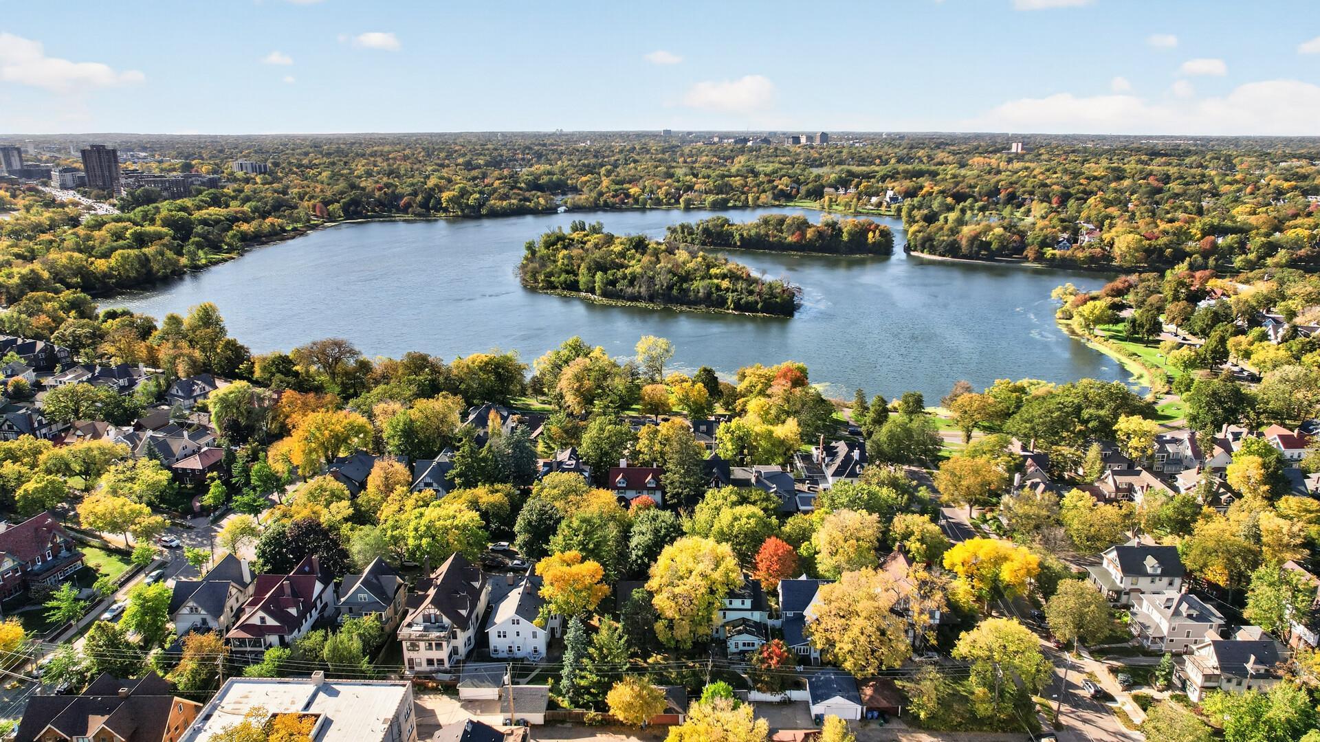 2725 Irving Avenue, Lake of The Isles with home in foreground.jpg