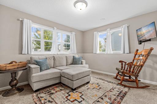 Lower level bedroom 4 offers more room for guests