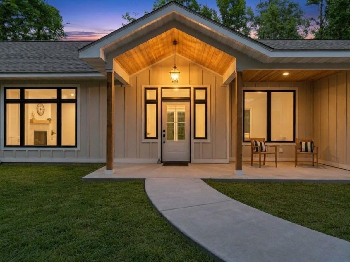Virtually Staged and Enhanced-Exterior twilight/lawn are digital renderings for visual representation only