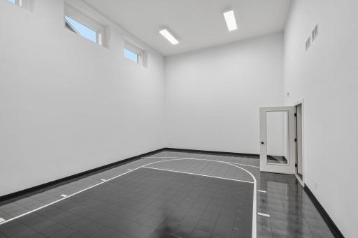 So Many Possibilities with This Extended Sport Court Space