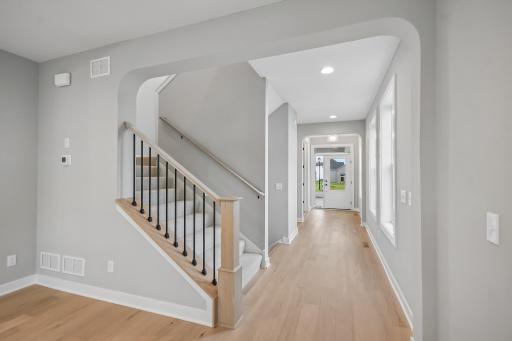 Upgraded Wood Railing with Metal Balusters