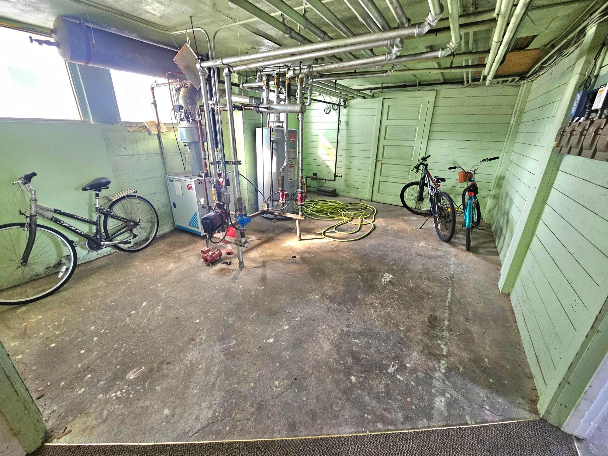 Lower Level Storage Area